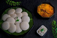 Idli Sambar (3 pc)